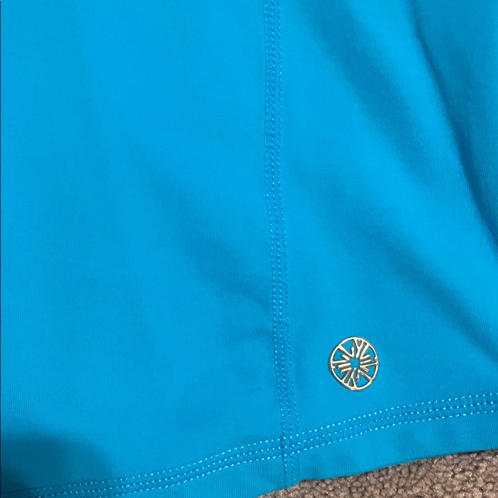 Lilly Pulitzer UPF 50+ Luxletic Pullover Aqua Long Sleeve Top - Picture 4 of 4